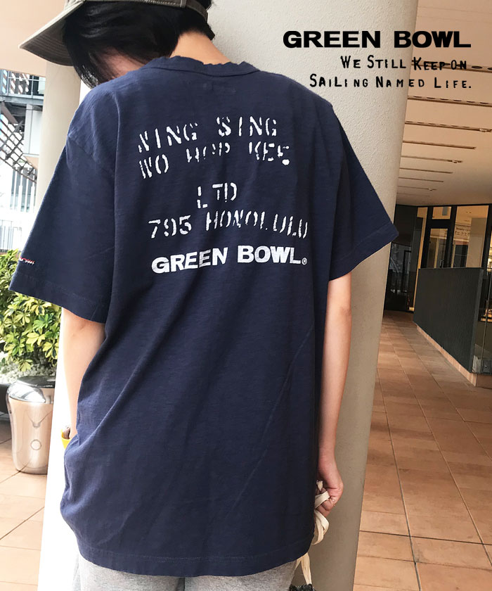 ꡼ܥ GREEN BOWL Short Sleeve T-Shirt(SEA FARER)

