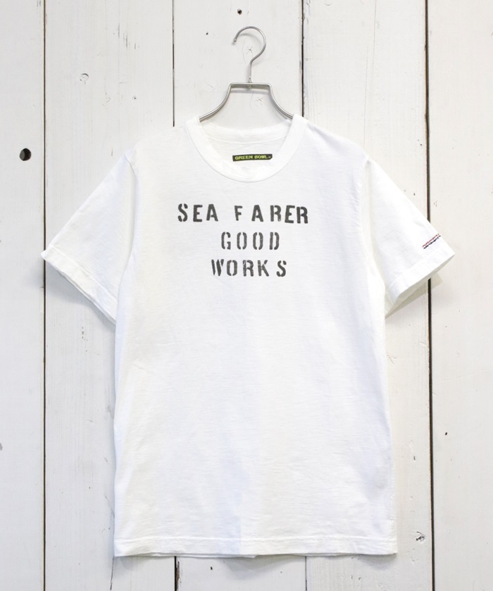 【日本製】グリーンボウル 【GREEN BOWL】 Short Sleeve T-Shirt(SEA FARER)