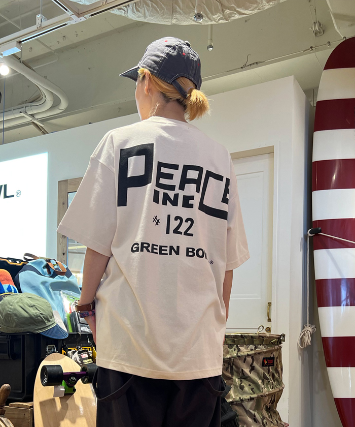 【日本製】グリーンボウル 【GREEN BOWL】Big Silhouette T-shirts