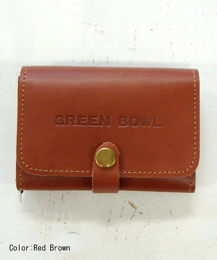 GREEN BOWL グリーンボウル レザー カード ケース