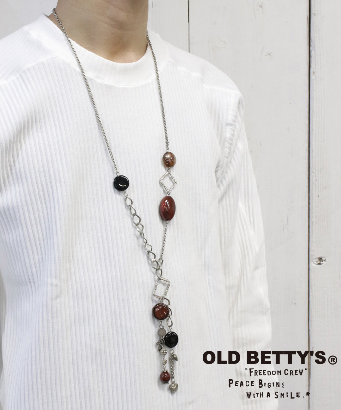OLD BETTYS ɥ٥ƥFlower Charm Necklace
