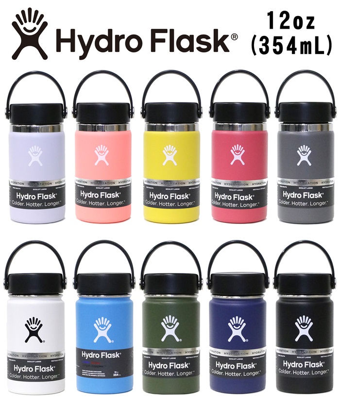 Hydro FlaskHYDRATION 12 oz Wide Mouthhydroflask ϥɥե饹ɥ󥯥ܥȥ ƥ쥹ܥȥ ޥܥȥ  쥸㡼 ݲ  ˡ ȥ٥ 襬 ι  ȥɥ 襬 եåȥͥ ޥܥȥ ࡡ졡 ե ץ쥼ȥե ե £ʪ
