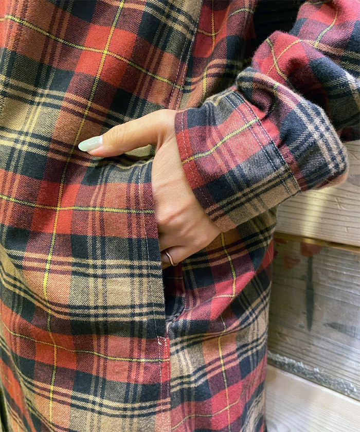 【日本製】【OLD BETTY’S】Denim Pullover Loose Shirts