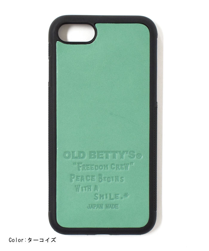 【日本製】オールドベティーズ 【OLD BETTY’S】 Leather iPhone Cover