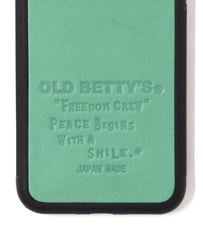 【日本製】オールドベティーズ 【OLD BETTY’S】 Leather iPhone Cover