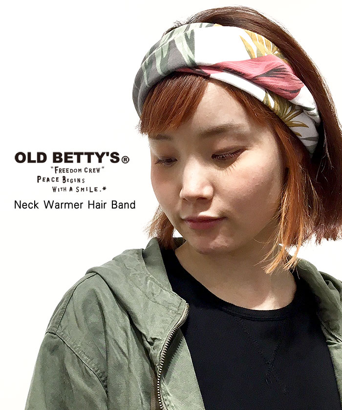 ۥɥ٥ƥ OLD BETTY'S Neck Warmer Hair Band ͥåޡȥإХɤ2wayͥɥ٥ƥ ͥåޡ إХ إХ إ ǥ  åȥ 100 Х  襤   ꡼     ֥ λ  å ʪ  ղ  åȥ ᡼б