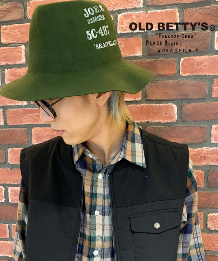 SALEۥɥ٥ƥ OLD BETTYSFelt Hat ϥåȡߡեȡեȥϥåȡåס˹ҡ䤹İǥ󥭥󥰡С롡λҡ͵꡼֡Ȥ 󥺡˽ѡǡʪʪʪ