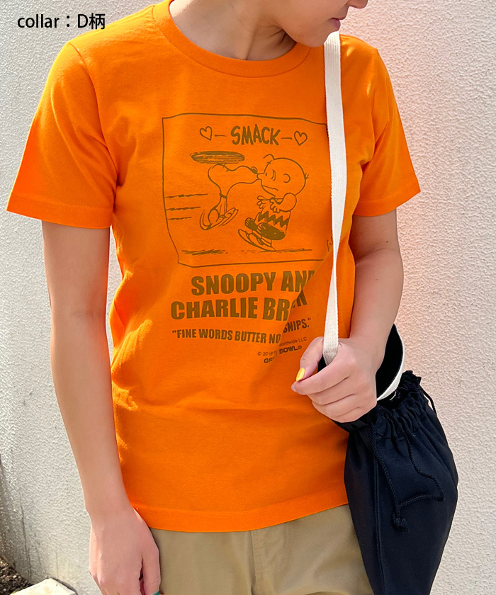 スヌーピー 【SNOOPY】Short-sleeve T-shirts 