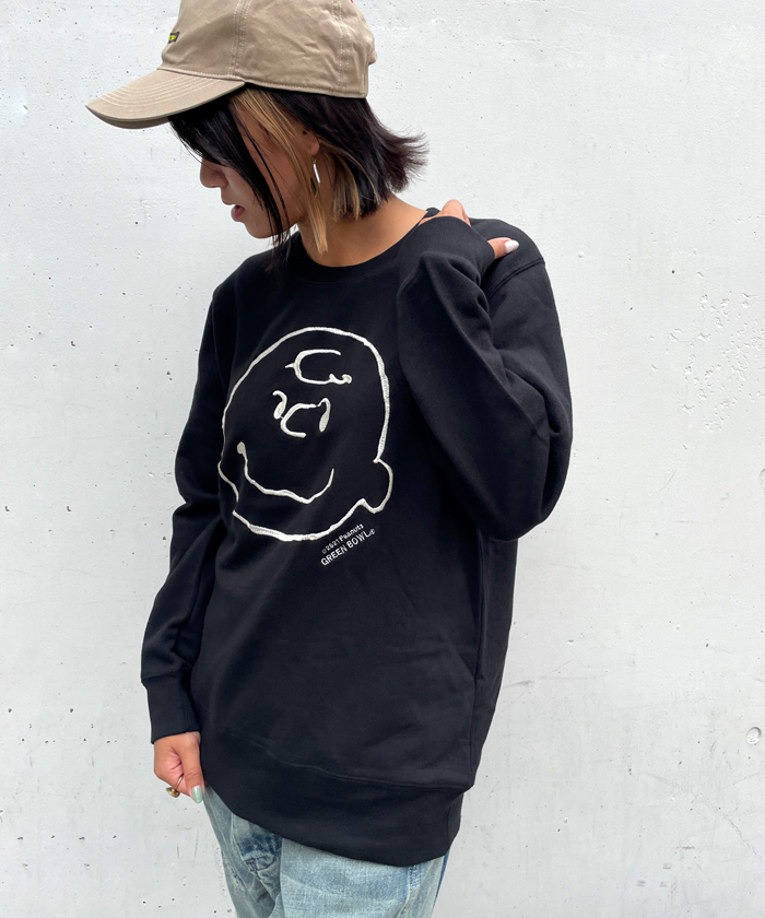 スヌーピー【SNOOPY】SNOOPY Embroidery Sweat Shirts