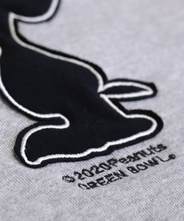 スヌーピー【SNOOPY】Shadow SNOOPY Embroidery Sweat Shirts