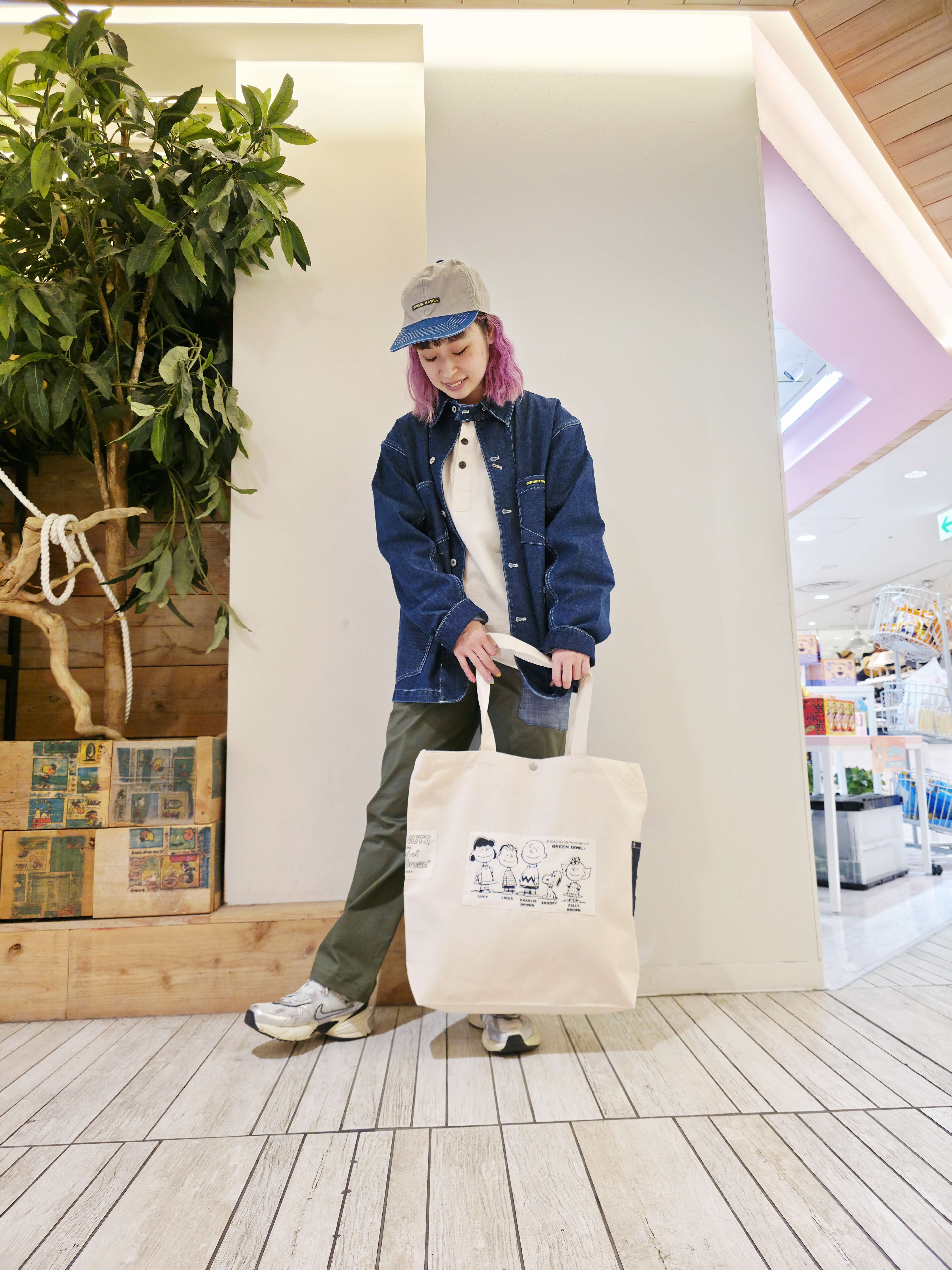 SNOOPY♫2WAYトートバッグ