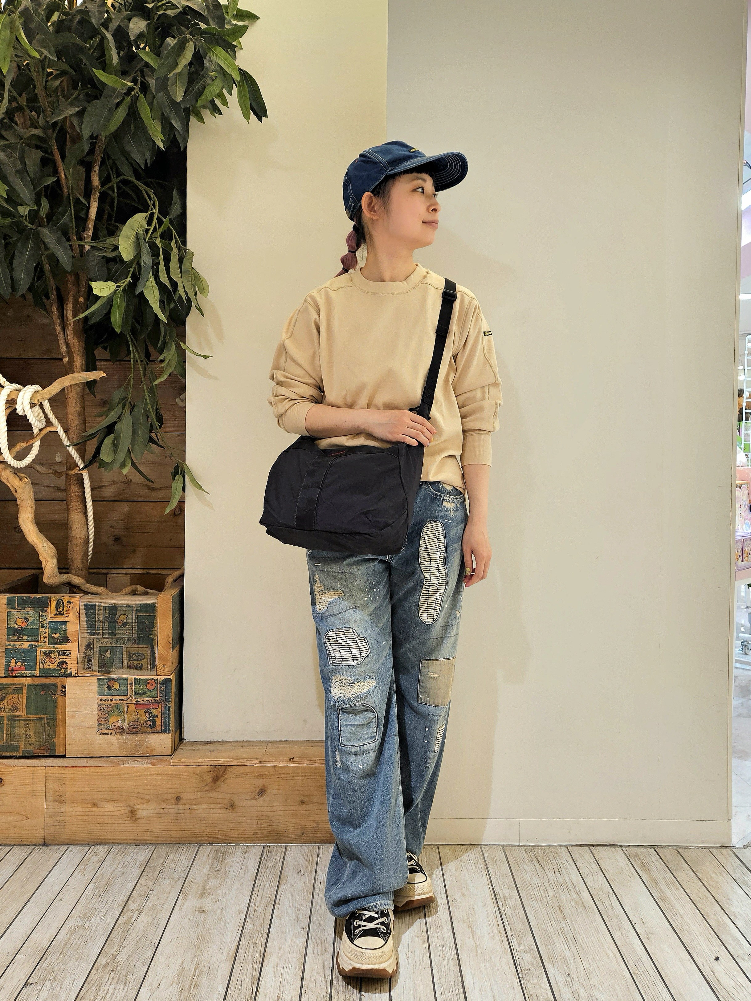 GREEN BOWL：Bare Rib L/S T-shirts