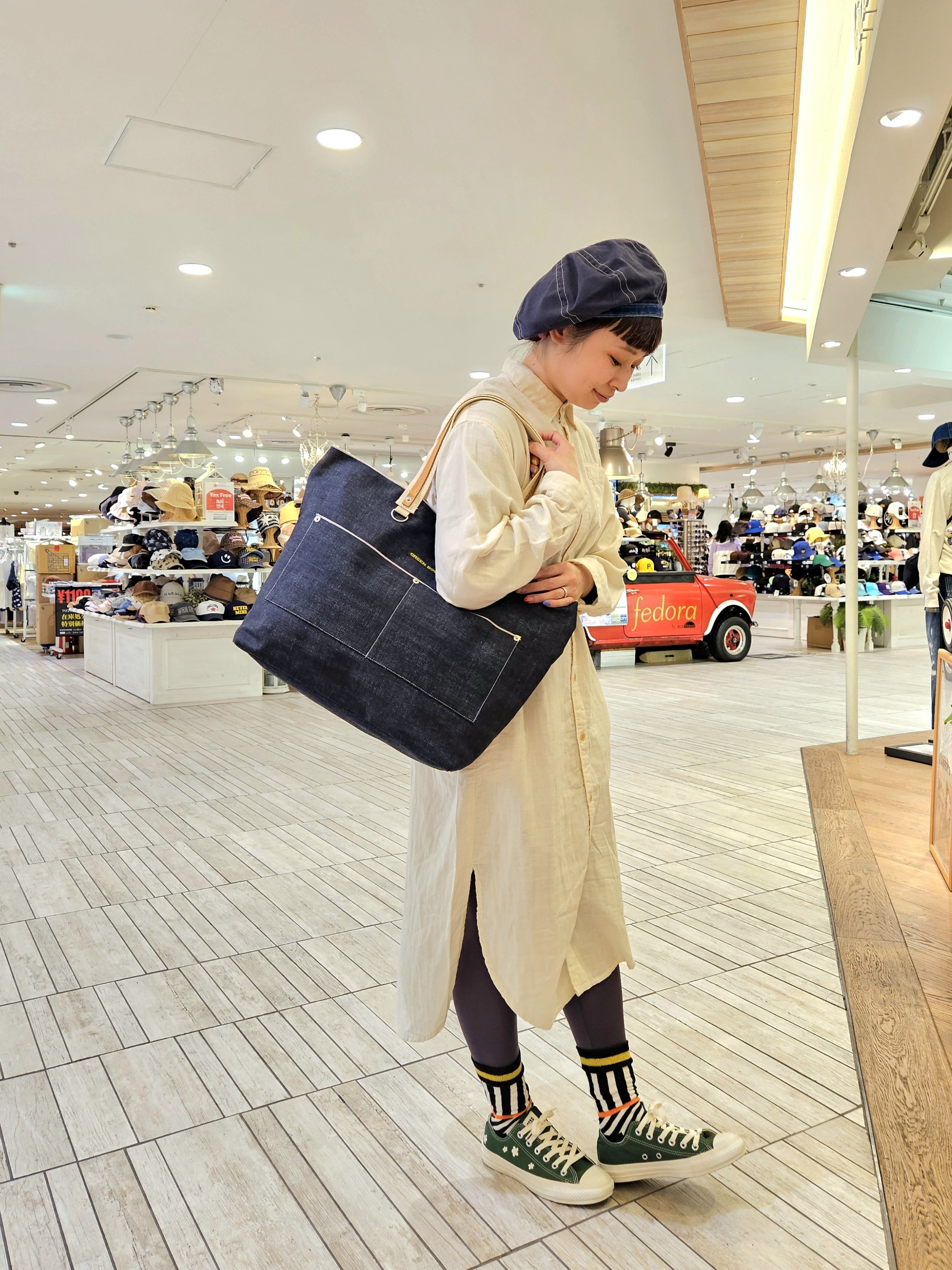 トレンド☆デニムトートバッグ